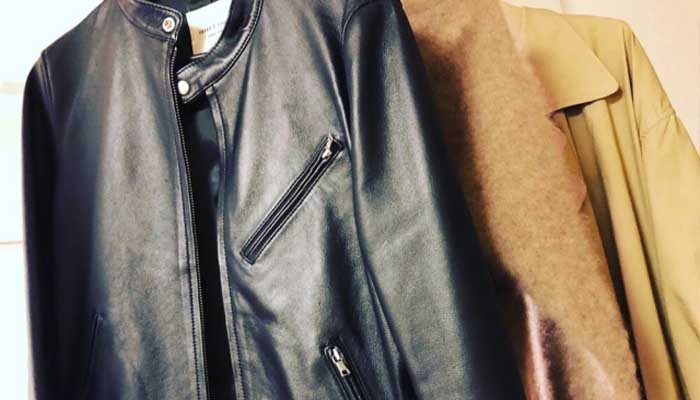 革ジャン　クリーニング 1